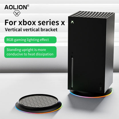 Aolion 2235 — Base Verticale con Illuminazione RGB per Xbox Series X