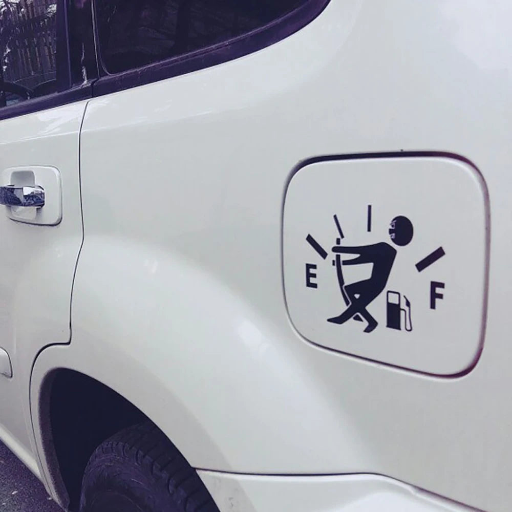 Adesivo Carburante Divertente