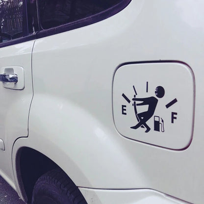 Adesivo Carburante Divertente