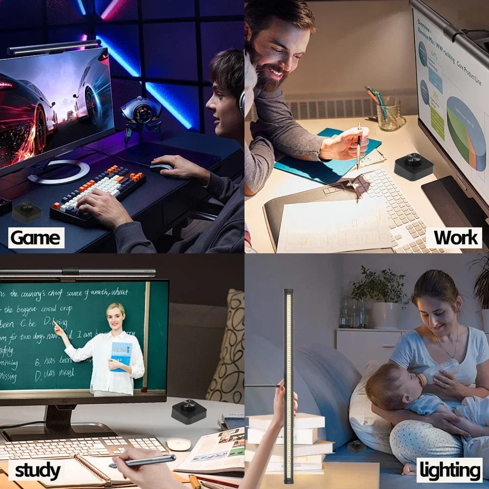 Wisciton — Lampada LED da Monitor con Controllo Touch e Protezione Occhi