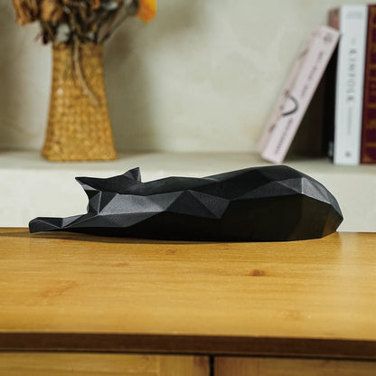 Statua Geometrica Gatto
