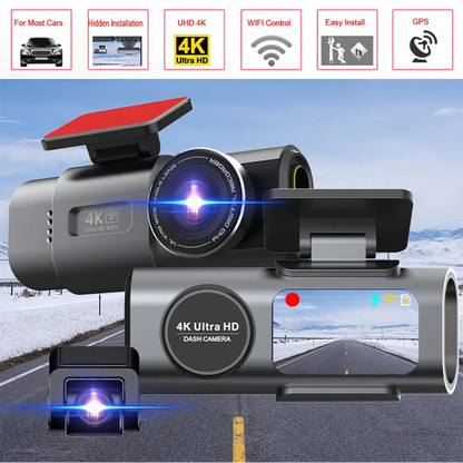 Dash Cam 4K UHD Acceo B35P / B53P – WiFi + GPS + 24H Parking