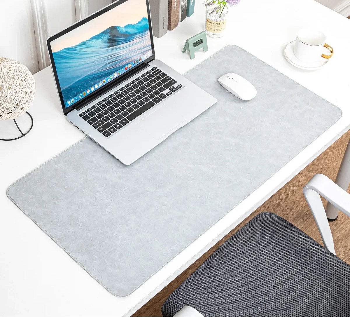 Xummen Desk Pad Mouse Pad in PU Leather Waterproof