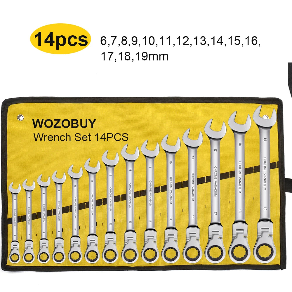 WOZOBUY – Set Chiavi a Cricchetto