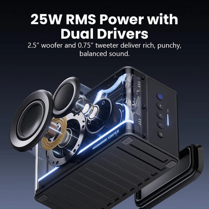 QD25 — Cassa Bluetooth Portatile Edifier con Effetti Luminosi RGB