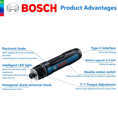 BOSCH GO 3 – Cacciavite Elettrico Cordless 3.6V