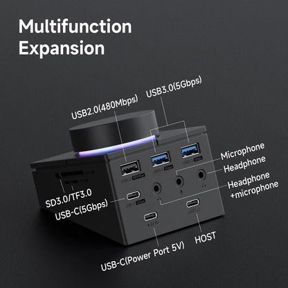 Hagibis UC-1102AG USB-C Hub 8 in 1