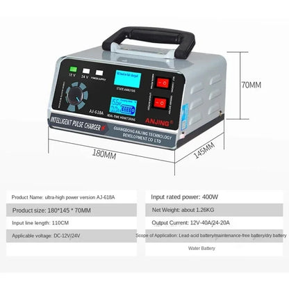 Caricabatterie Intelligente EAFC 400W 40A