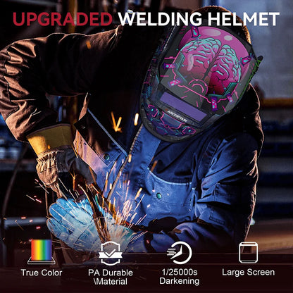 ARCCAPTAIN Welding Helmet Auto Darkening