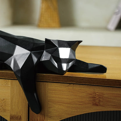 Statua Geometrica Gatto