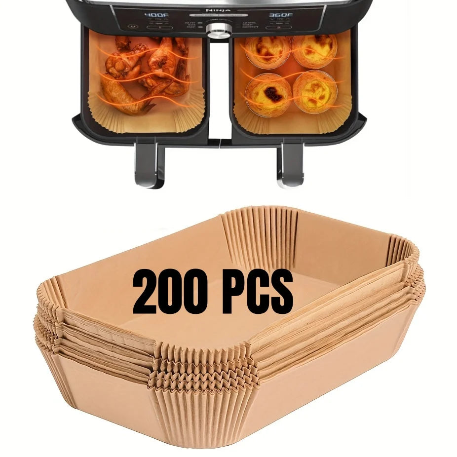 Carta Forno Antiaderente per Air Fryer
