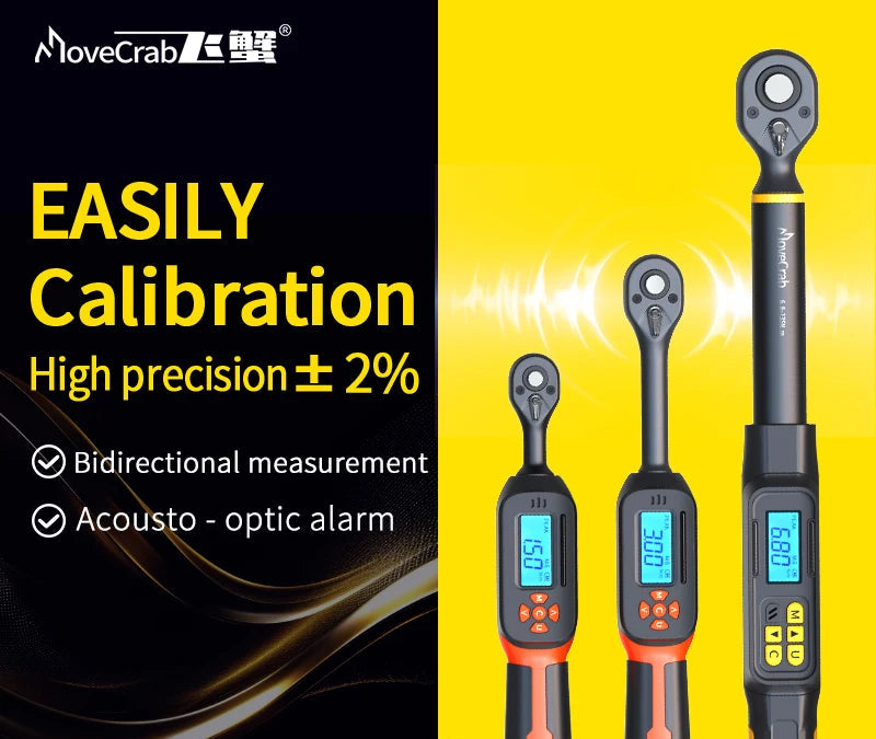 MoveCrab Digital Torque Wrench