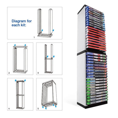 Torre di Stoccaggio Dischi Multisistema DATA FROG