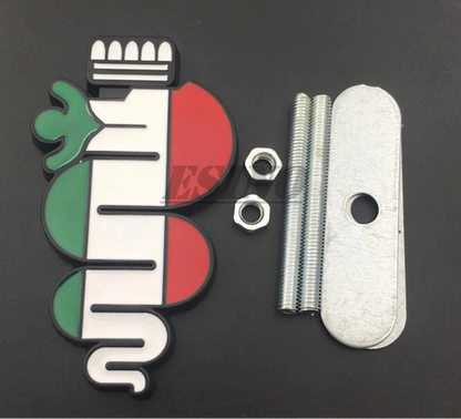 Badge Griglia Anteriore 3D Alfa Romeo