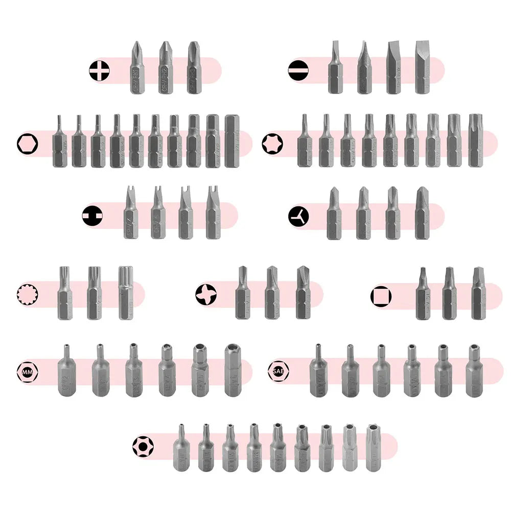 Leekooluu 208PCS Master Screwdriver Bit Set