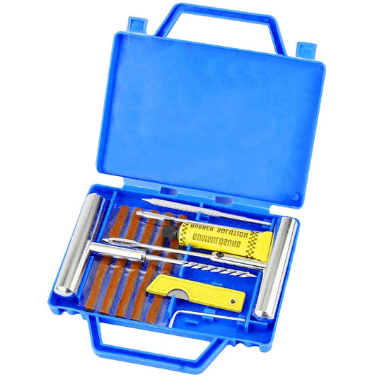 Kit Completo di Riparazione Pneumatici Professionale