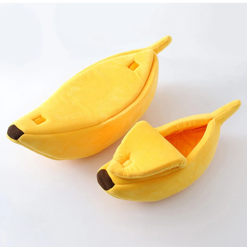 Banana Cat Bed House – Cuccia Divertente e Accogliente
