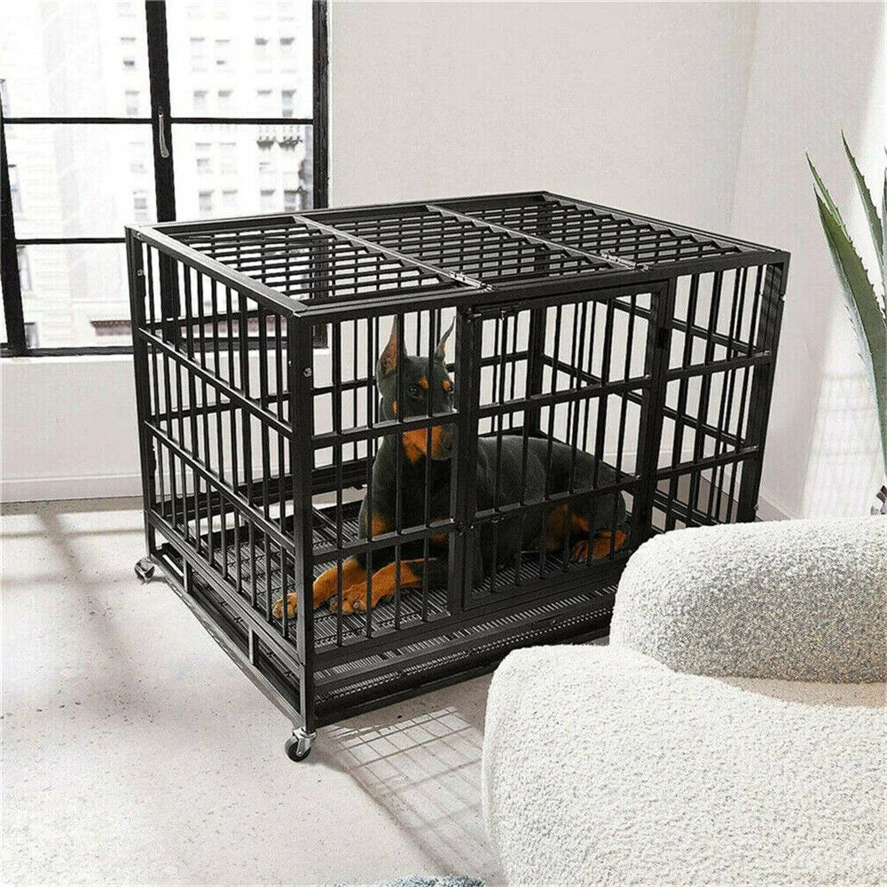 Gabbia per Cani Ultra Resistente BORWART