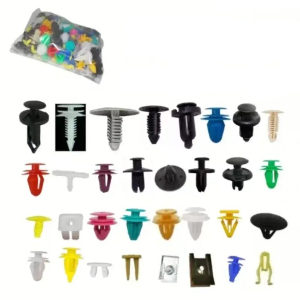 Universal Auto Fastener Clip Set