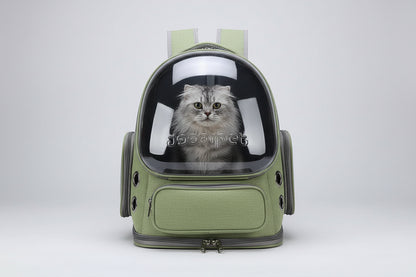 Zaino Trasportino Trasparente per Gatti e Cani Piccoli