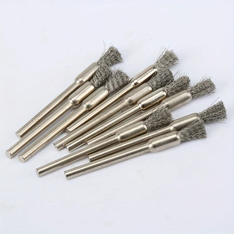 Set Spazzole Filo d'Acciaio Inossidabile