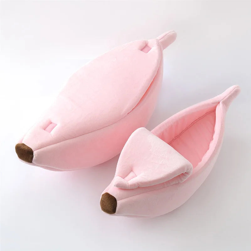 Banana Cat Bed House – Cuccia Divertente e Accogliente
