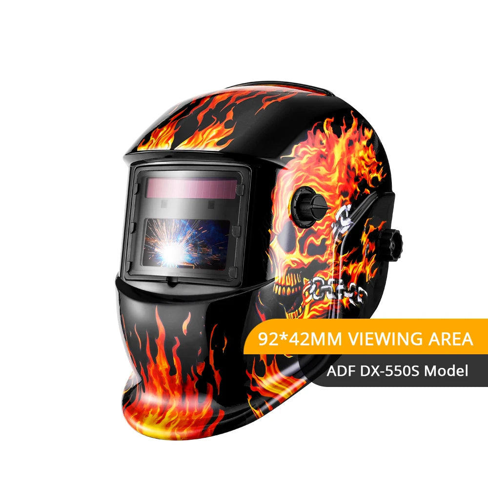 DEKOPRO MZ224 Solar Auto Darkening Welding Helmet