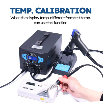 WEP 948D-III 2-in-1 ESD Safe Desoldering &amp; Soldering Station