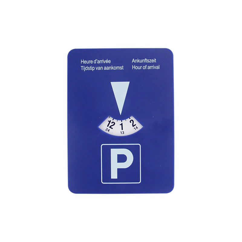 Blue Digital Parking Timer Disc