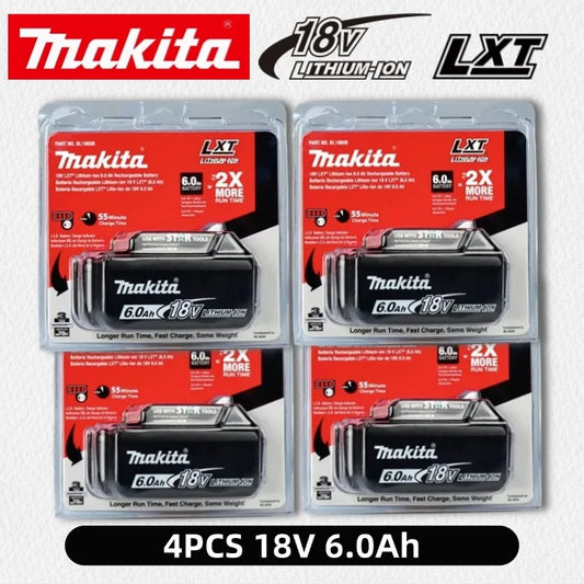 Makita Batteria 18V 6.0Ah BL1860B LXT