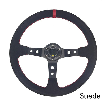 Volante Racing OMP 350mm Scamosciato