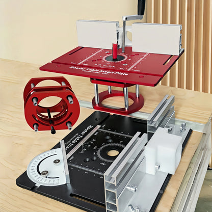 FNICEL Router Table Insert Plate Set