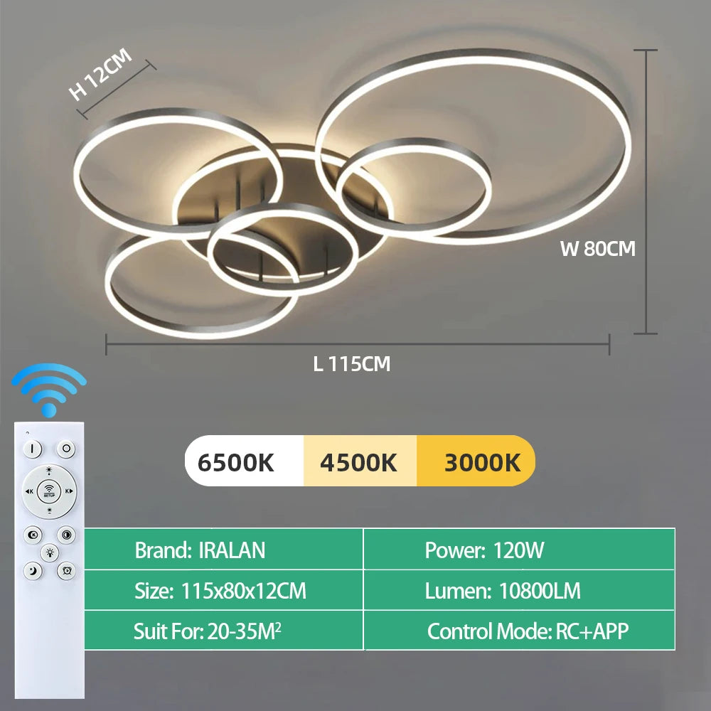 Lampadario LED Moderno