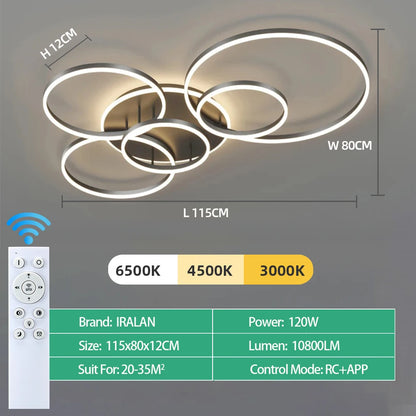 Lampadario LED Moderno