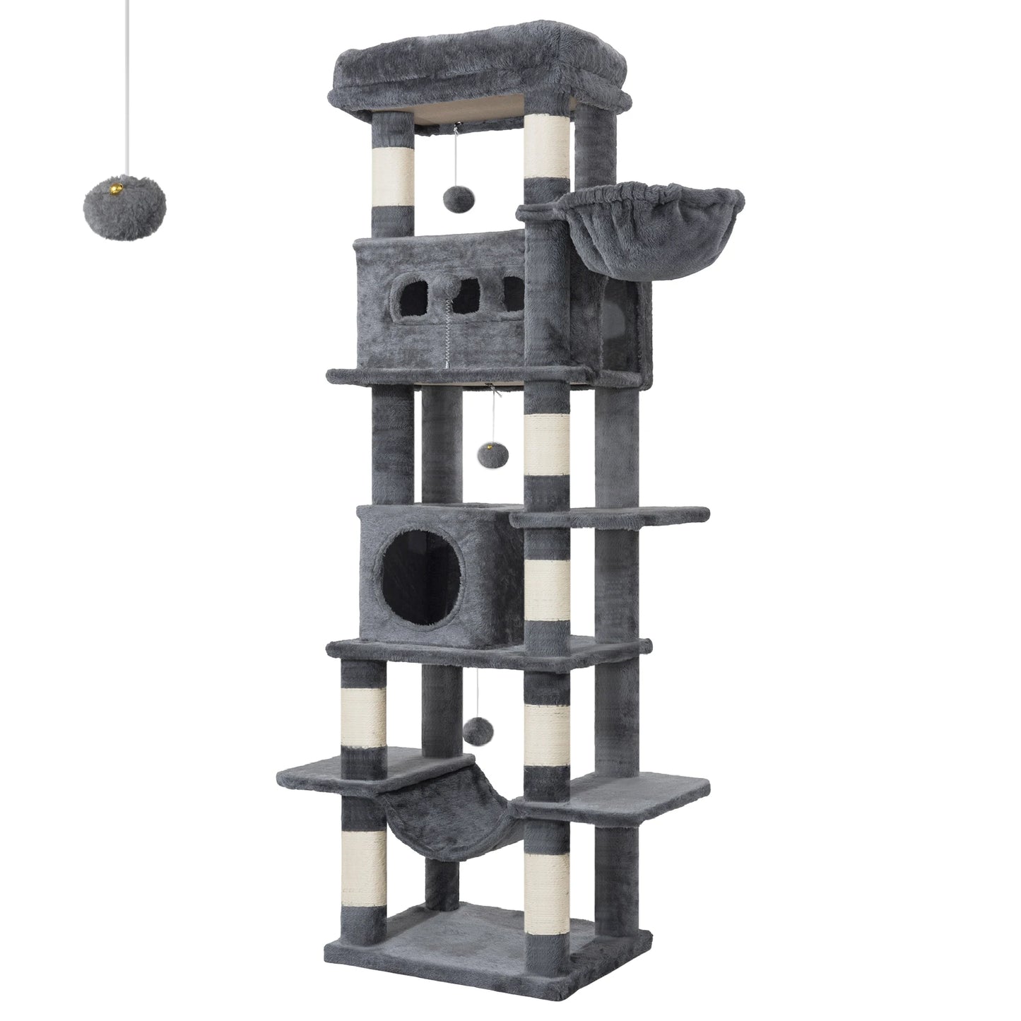 Albero Tiragraffi Multi-Livello per Gatti