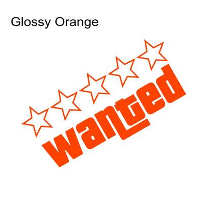 Adesivo "Wanted Laser"