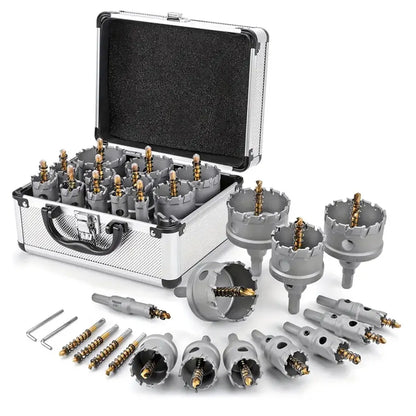 Inefala 16PCS TCT Hole Saw Kit