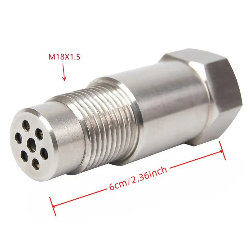 Sensore Ossigeno Universale M18x1.5 in Acciaio Inox per Auto