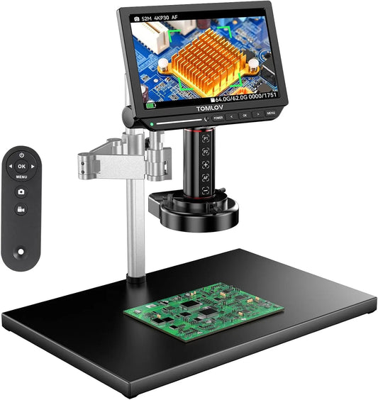 TOMLOV TM4K-AF Max Microscopio Digitale 4K Autofocus