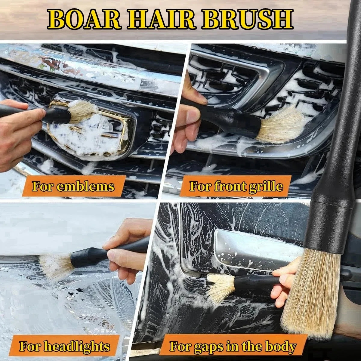 Kit Spazzole per Detailing Auto LWLYBH