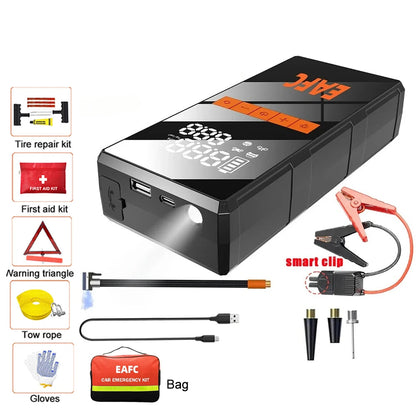 EAFC 1200A Jump Starter &amp; Air Compressor