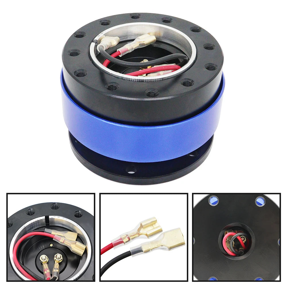 Quick Release Hub Adapter in Alluminio Billet