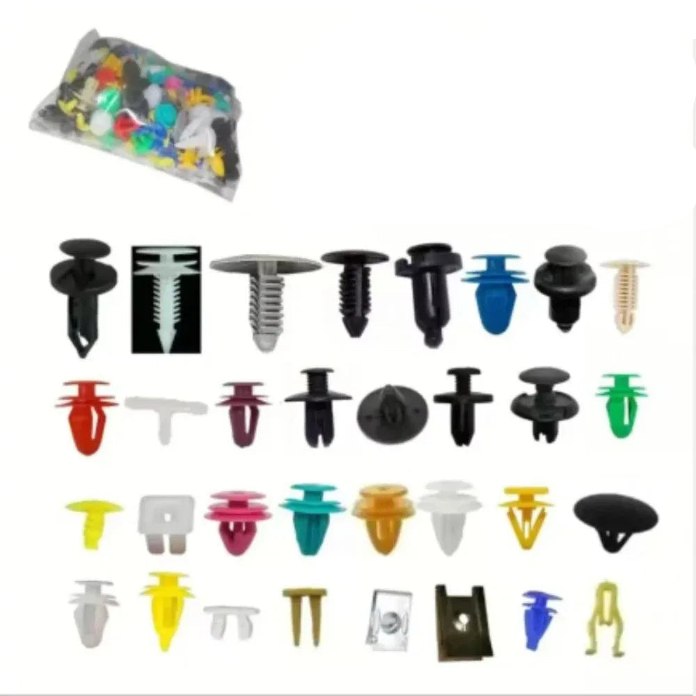 Universal Auto Fastener Clip Set