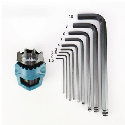 Makita B-65894 Set Chiavi Esagonali 9 Pezzi