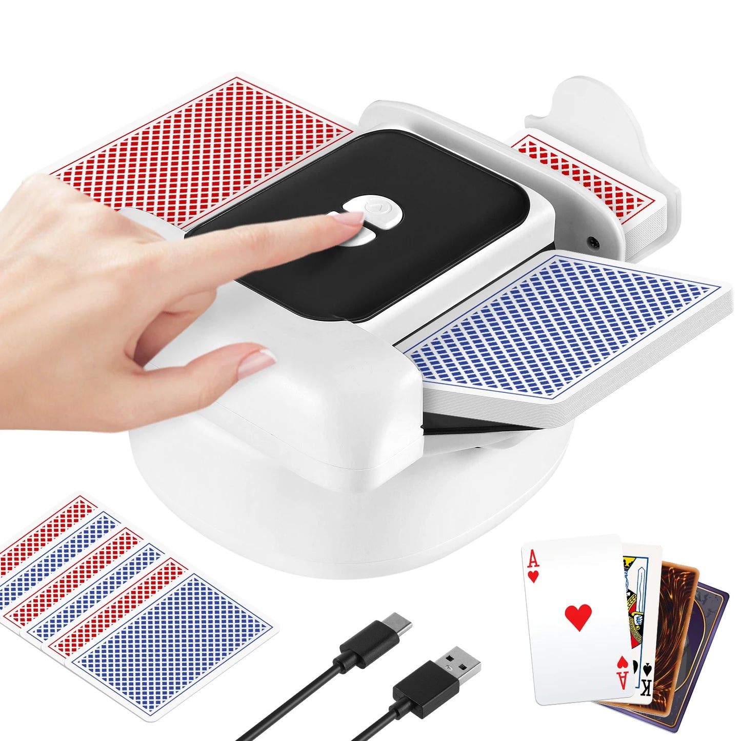 Mescolatore Automatico di Carte Ricaricabile