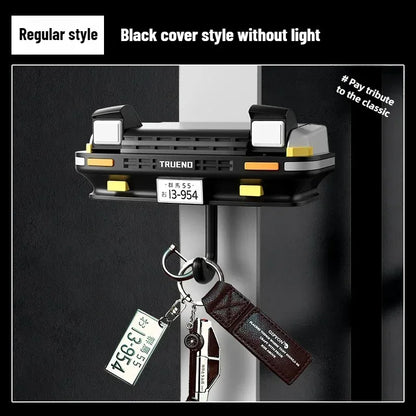 Vintage Car Headlight Keychain Wall Hook