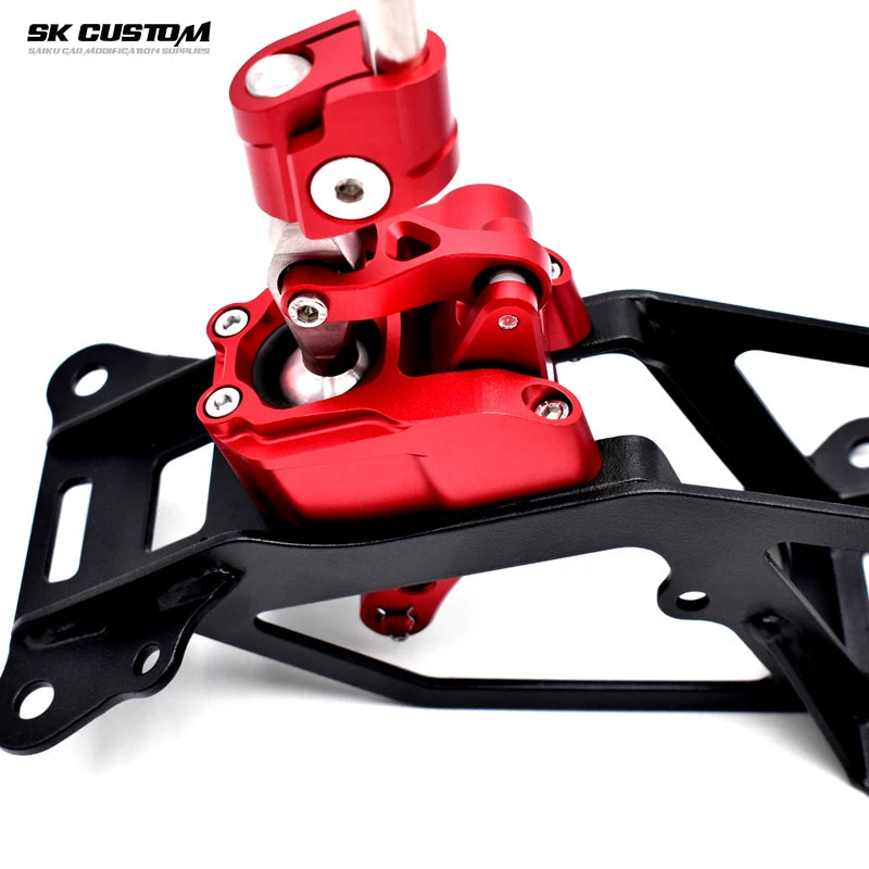 Leva Cambio Short Shifter Regolabile in Alluminio | Gear Shift Performance per Honda Fit GK5 e Modelli Compatibili