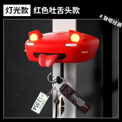 Vintage Car Headlight Keychain Wall Hook