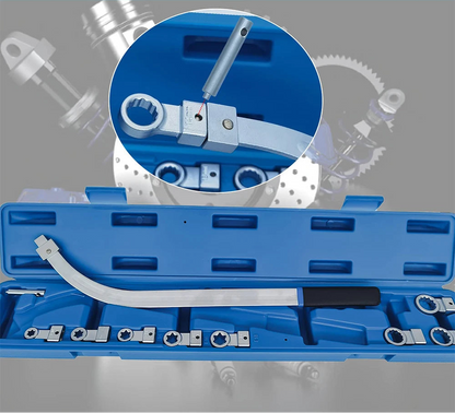 Set Chiavi Pulegge e Tendicinghia Podofo 15PCS