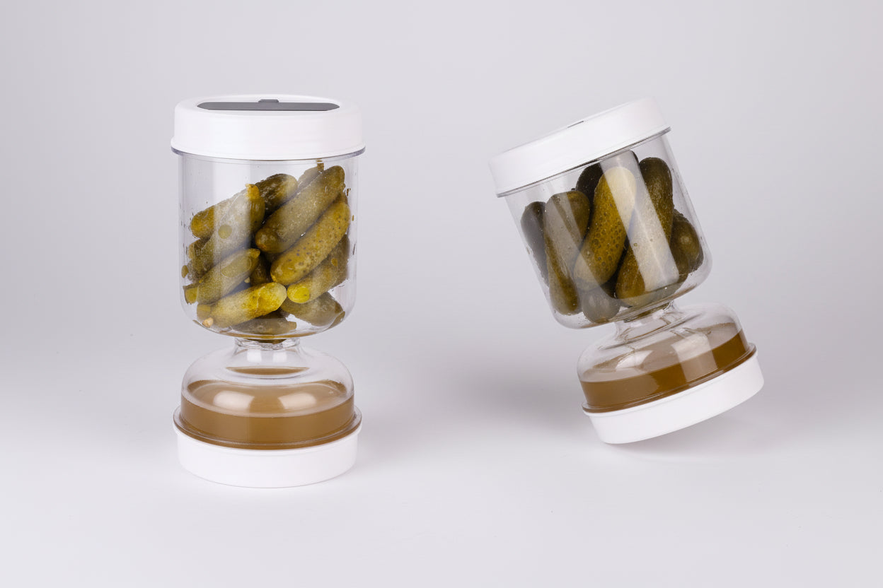 Contenitore con Colino per Olive e Sottaceti